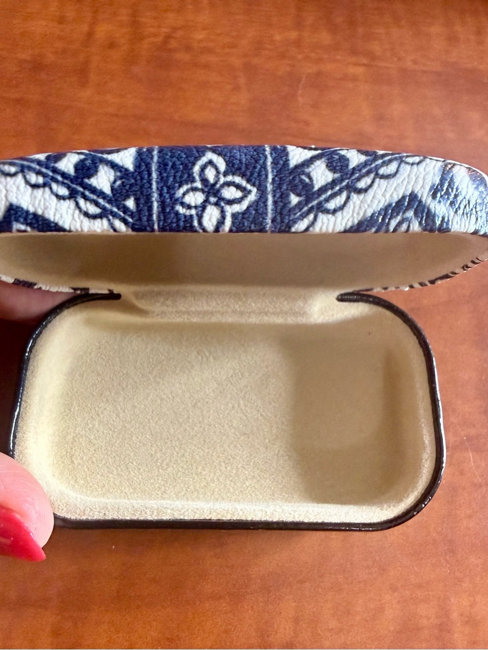 Brighton Navy & White Mini Box